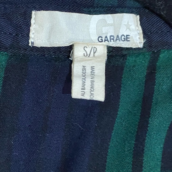 Garage Plaid Flannel Button Down - Picture 3 of 4